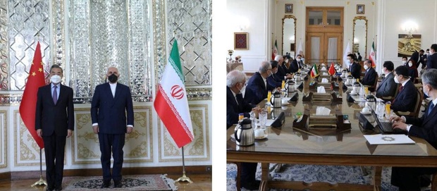 جزییات مذاکرات ظریف با وزیر خارجه چین در تهران