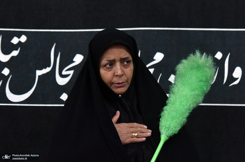 مراسم عزاداری ظهر عاشورا در حرم مطهر امام خمینی