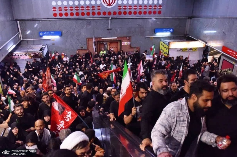 مراسم وداع با رهبر شهید انقلاب در مصلی تهران- 7