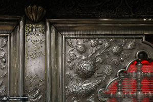 غباروبی ضریح مطهر حضرت عبدالعظیم حسنی (ع) و امام زاده حمزه (ع)