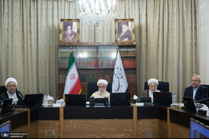 حضور قالیباف در جلسه شورای نگهبان 