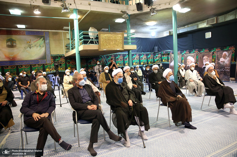 مراسم شام شهادت امام رضا(ع) و بزرگداشت علامه حکیمی در حسینیه جماران-2