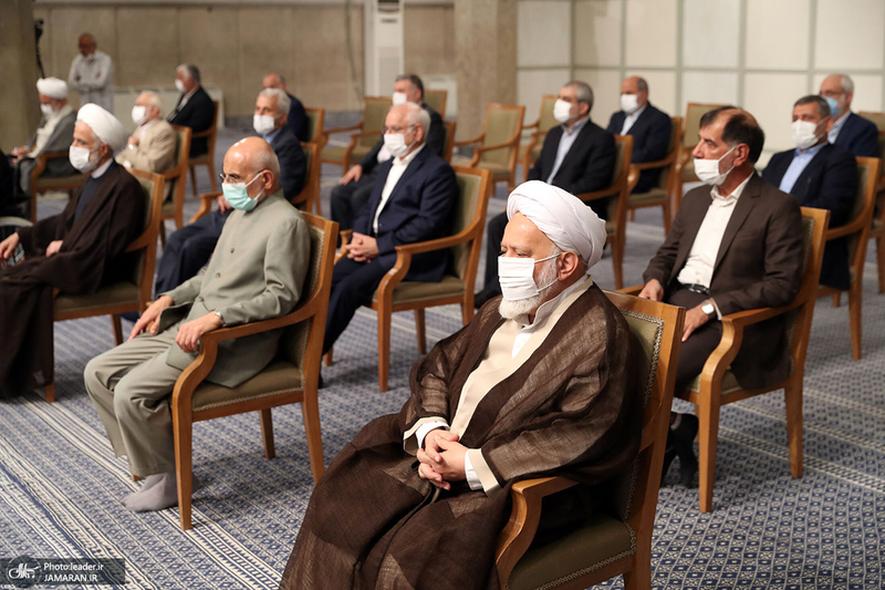 دیدار اعضای دوره جدید مجمع تشخیص مصلحت نظام با رهبر معظم انقلاب