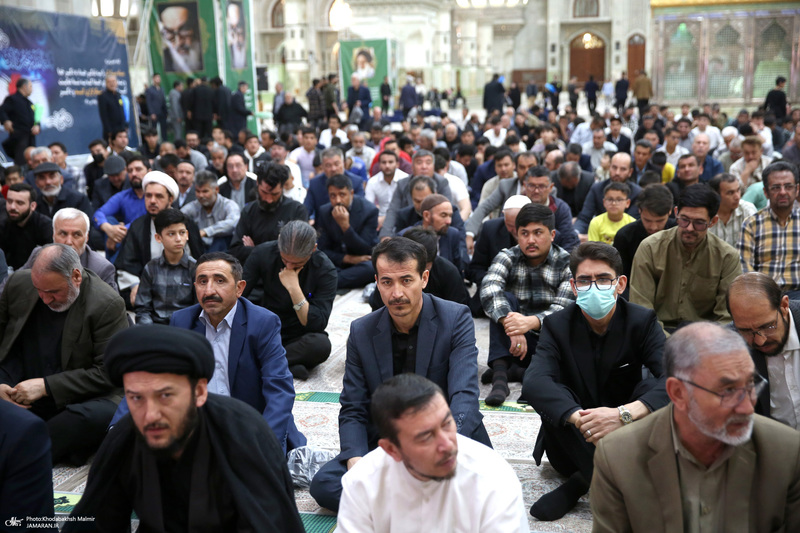 مراسم تحویل سال نو در حرم مطهر امام خمینی (س)