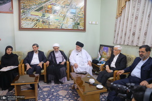 دومین روز سفر محمدرضا عارف به قم