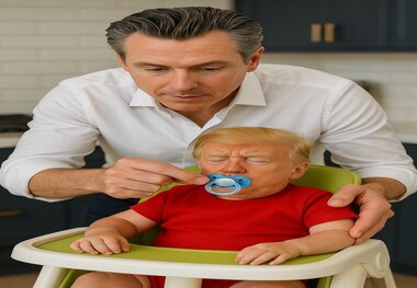 طعنه نیوسام به ترامپ پس از پیروزی زهران ممدانی + عکس ها