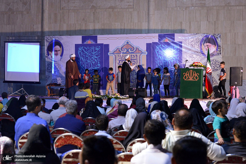 مراسم جشن شب عید غدیر در جوار حرم مطهر بنیانگذار جمهوری اسلامی ایران