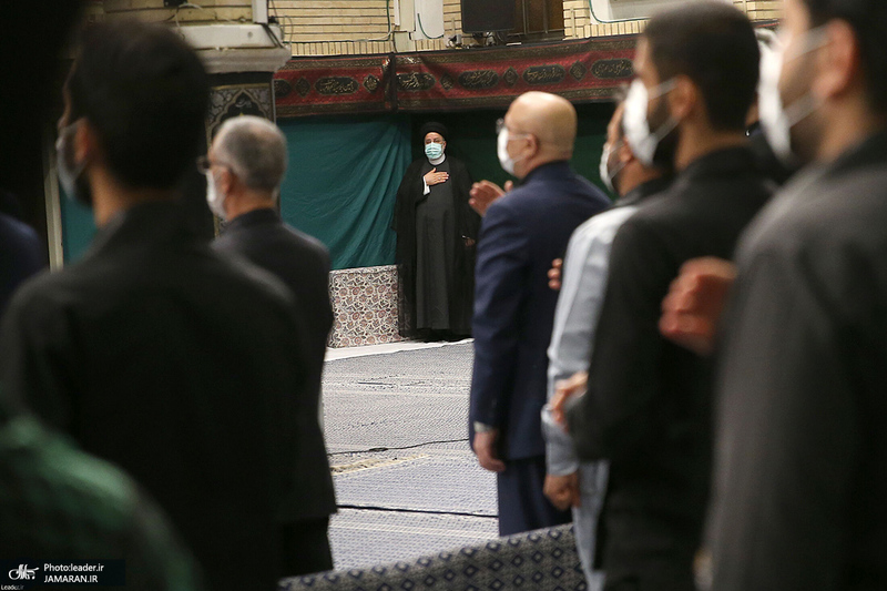 مراسم عزاداری اربعین حسینی با حضور رهبر معظم انقلاب