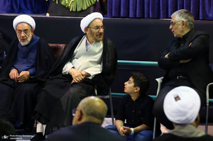 مراسم بزرگداشت آیت الله حسن صانعی (ره) در حسینیه جماران -2