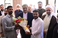 مراسم تودیع سرکنسول کشورمان در کراچی در کتابخانه یادگار امام برگزار شد