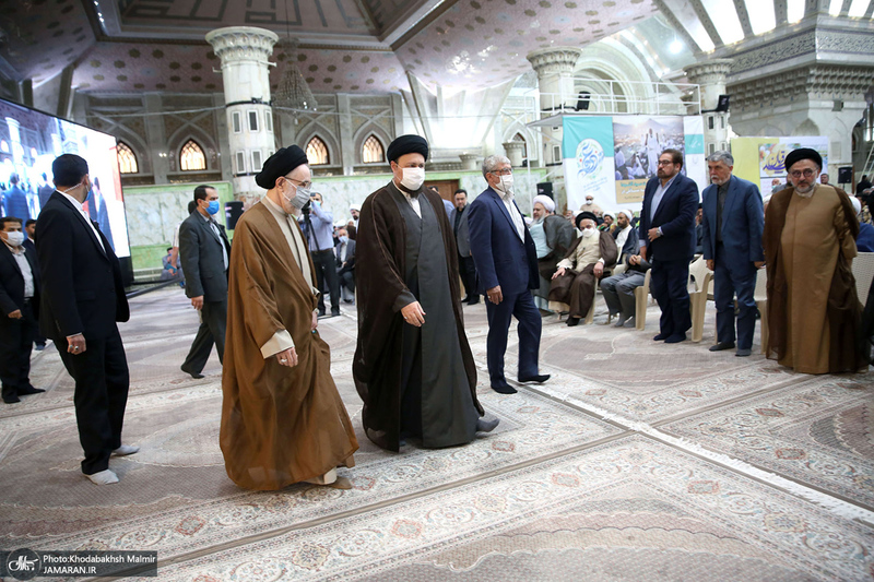 مراسم چهلمین روز ارتحال سید محمود دعایی در حرم مطهر امام خمینی