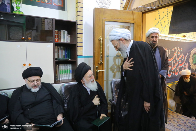 مراسم بزرگداشت برادر آیت الله فقیهی درقم