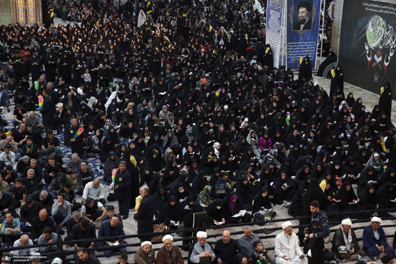 احیای شب بیست و یکم ماه مبارک رمضان درحرمطهر امام خمینی (س) - 2