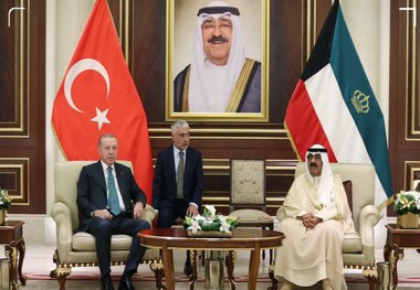 اردوغان به کویت رفت