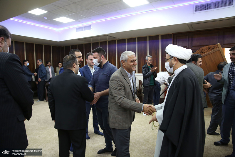 دیدار نوروزی رئیس موسسه تنظیم و نشر آثار امام خمینی (س) با کارکنان موسسه