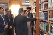 کتابخانه مشارکتی قدمگاه شیراز بازگشایی شد