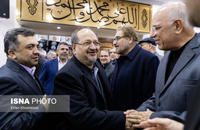 مراسم یادبود  فیض اردکانی با حضور خاتمی (5)