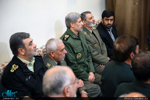 دیدار برگزیدگان جشنواره مالک اشتر با رهبر معظم انقلاب 