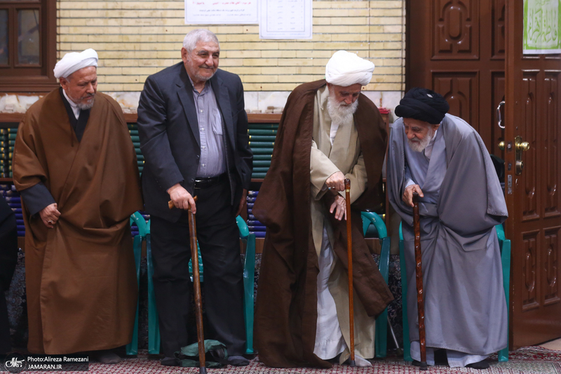 مراسم ختم مرحوم سید مهدی طالقانی