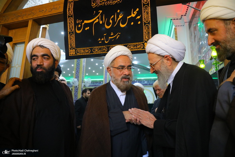 مراسم بزرگداشت برادر آیت الله فقیهی درقم