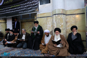 مراسم بزرگداشت آیت الله نصرالله شاه آبادی(ره) در مسجد اعظم قم