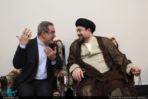 تجدید میثاق وزیر معاونان و مدیران وزارت آموزش و پرورش با آرمانهای امام راحل 