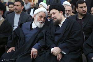 مراسم تشییع و خاکسپاری آیت الله موسوی بجنوردی (ره) -4