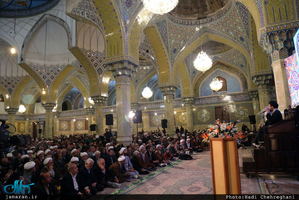 مراسم میلاد امام حسن عسکری(ع) با حضور مراجع عظام تقلید