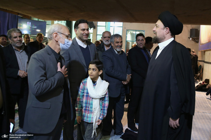 دیدار جمعی از پیشکسوتان سپاه جماران با سید حسن خمینی  1