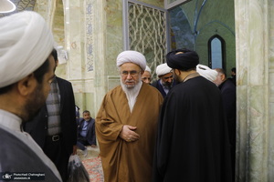 مراسم بزرگداشت آیت الله امامی کاشانی (ره) در مسجد اعظم قم