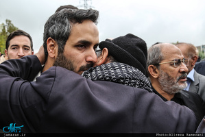 مراسم تشییع مرحوم داود احمدی نژاد 