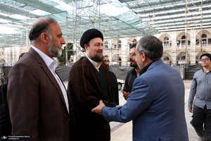 مراسم سالگرد در گذشت سید محمود دعایی در حرم مطهر امام خمینی (س)