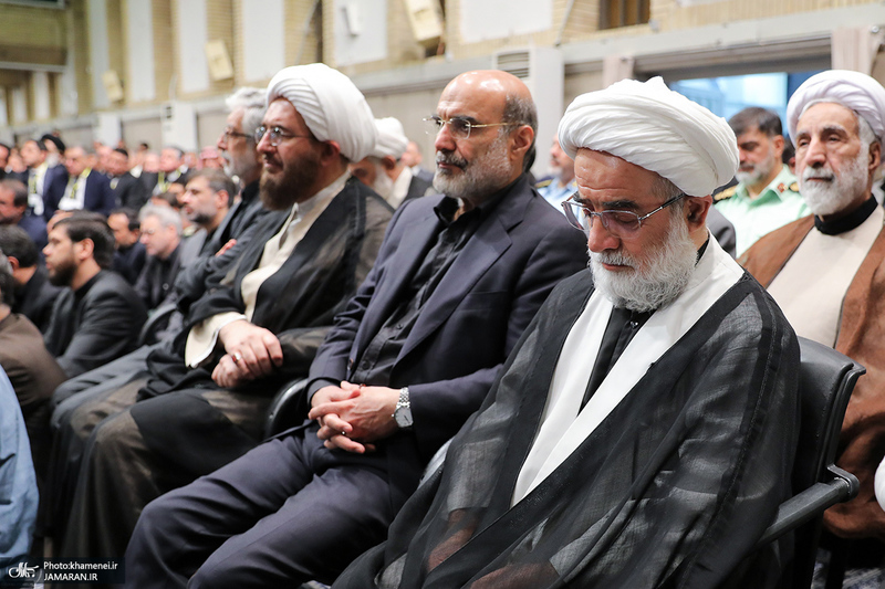 مراسم بزرگداشت رئیس‌جمهور شهید و همراهان گرامی ایشان با حضور رهبر انقلاب