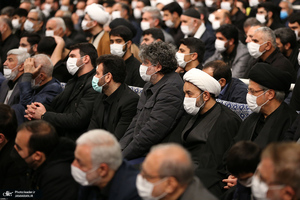 مراسم عزاداری شام شهادت حضرت فاطمه‌ زهرا (س) در حسینیه امام خمینی