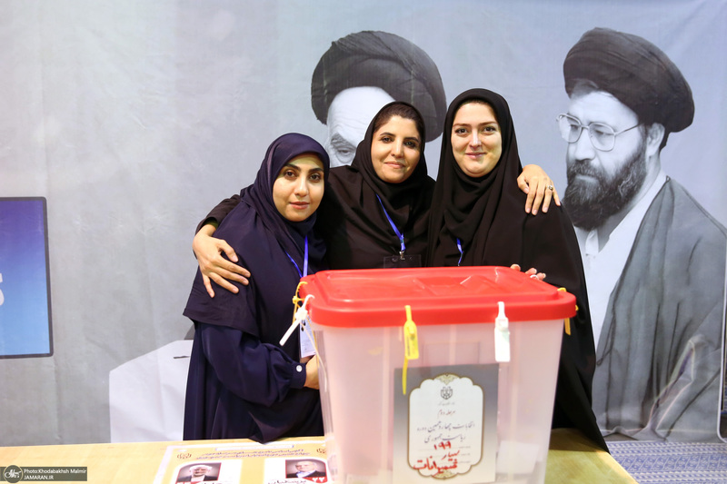 مرحله دوم انتخابات ریاست جمهوری چهاردهم در حسینیه جماران - 8