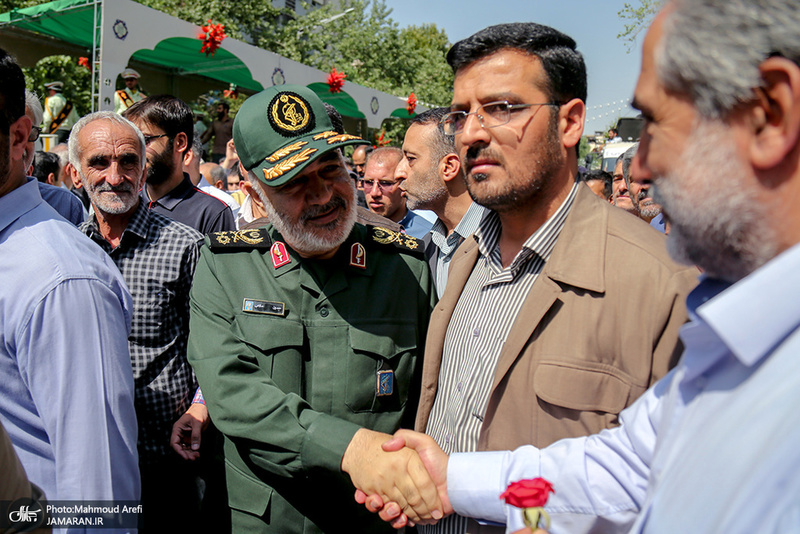 مراسم تشییع پیکر‌های مطهر 150 شهید دوران دفاع مقدس-2