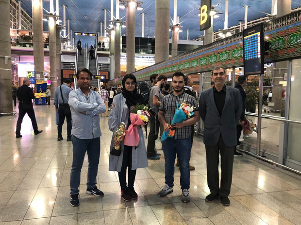 نایب قهرمان شطرنج جوانان جهان به تهران بازگشت/ فقط رئیس فدراسیون استقبال کرد+عکس

