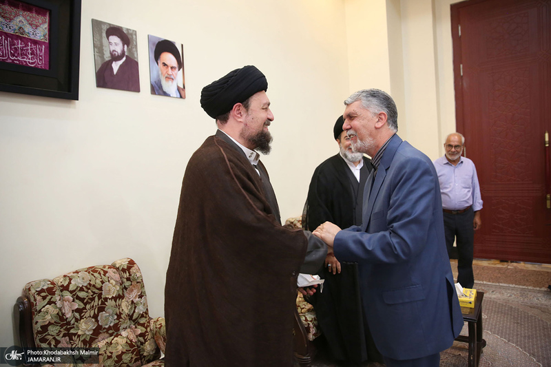 مراسم چهلمین روز ارتحال سید محمود دعایی در حرم مطهر امام خمینی