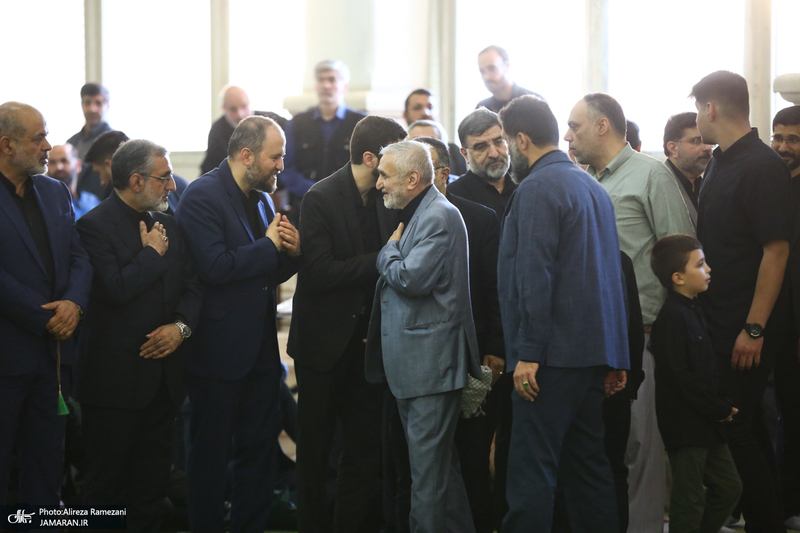 مراسم چهلمین روز سالگرد شهادت سید ابراهیم رییسی