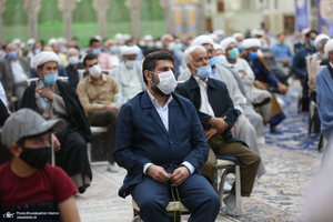 مراسم بزرگداشت حجت الاسلام و المسلمین محتشمی پور(ره) در حرم مطهر امام خمینی