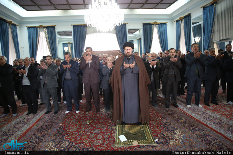 دیدار رئیس و جمعی از کارکنان دیوان محاسبات کشور با سید حسن خمینی