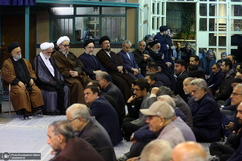 مراسم بزرگداشت آیت الله رحمت (ره) در حسینیه جماران - 2