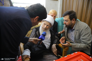 حضور مراجع و علما در مرحله دوم انتخابات ‎ریاست جمهوری 1403