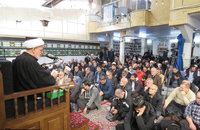 فاطمیه در دفتر آیت‌الله العظمی صانعی