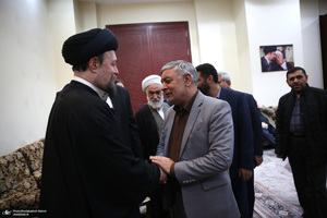 حاشیه دیدار نمایندگان مجلس با سید حسن خمینی