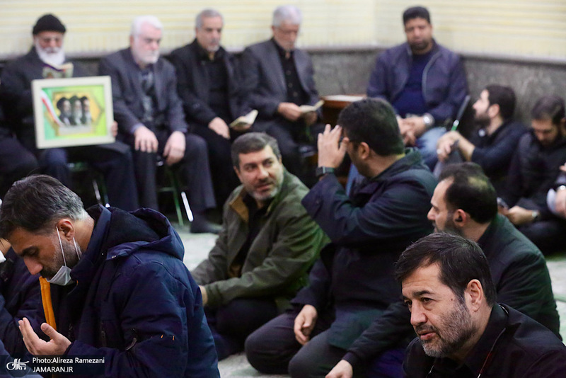 مراسم وداع با پیکر شهید امیر دریا سالار علی شمخانی