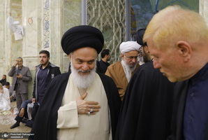 مراسم بزرگداشت آیت الله امامی کاشانی (ره) در مسجد اعظم قم