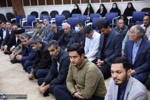 دیدار نوروزی سید حسن خمینی با کارکنان موسسه تنظیم و نشر آثار امام خمینی (س)