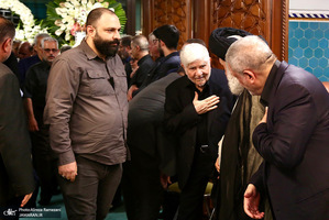مراسم ختم برادر مرحوم آیت الله هاشمی رفسنجانی (ره)