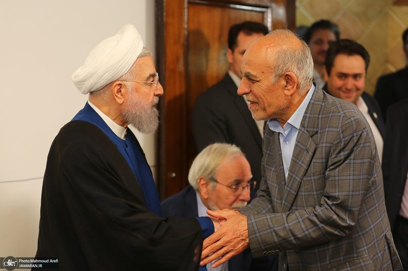 دیدار نوروزی سیاسیون با حسن روحانی